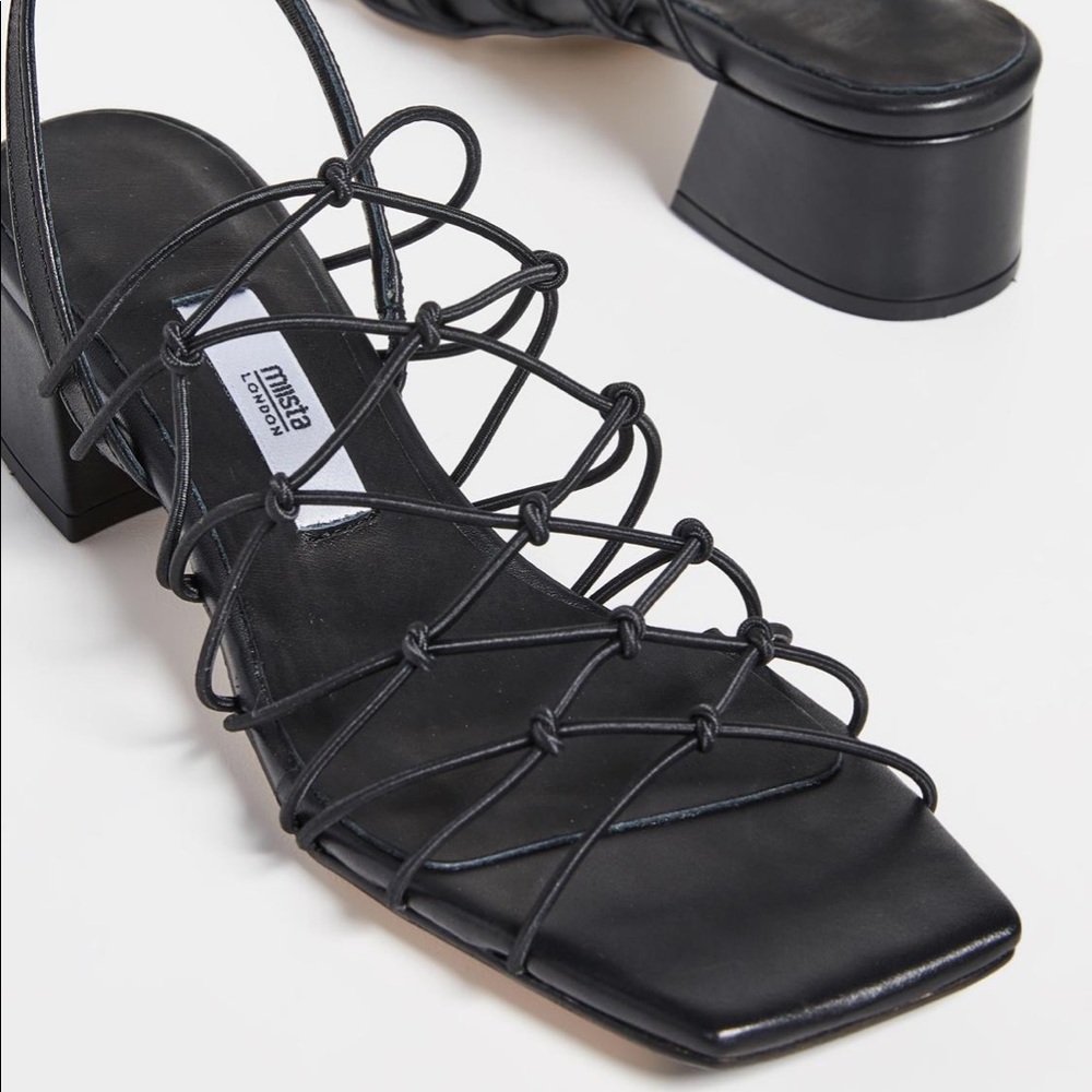 Miista Frida Strappy Sandals Black 36